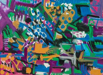 EINO RUUTSALO, gouache on paper, signed and dated 1959.