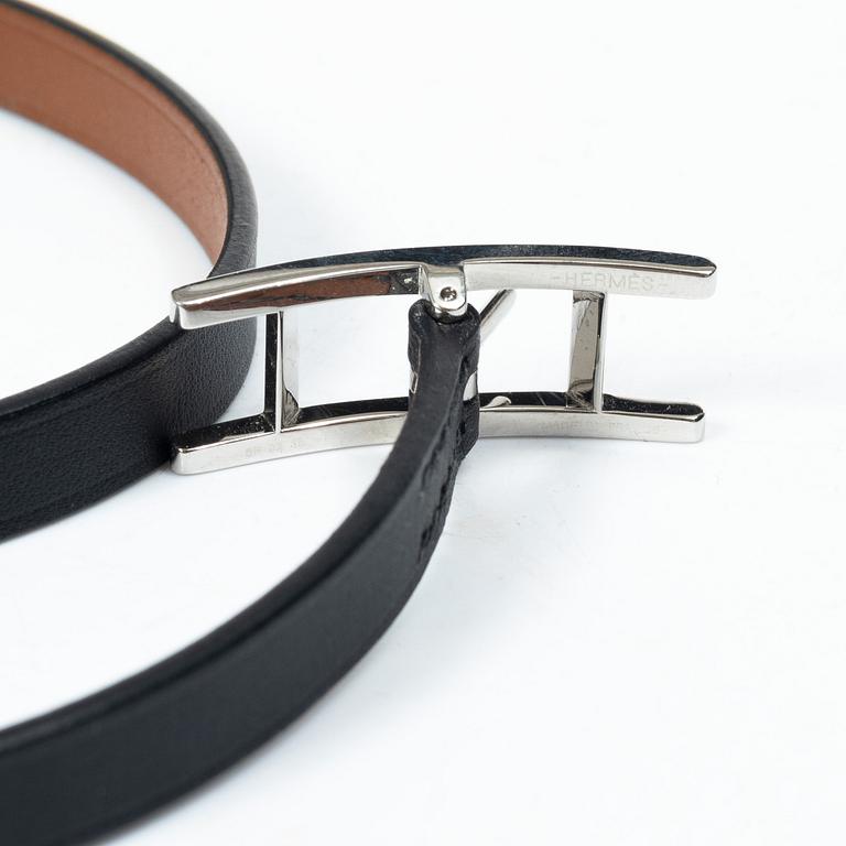 Hermès, bracelet, “Behapi Double Tour”.