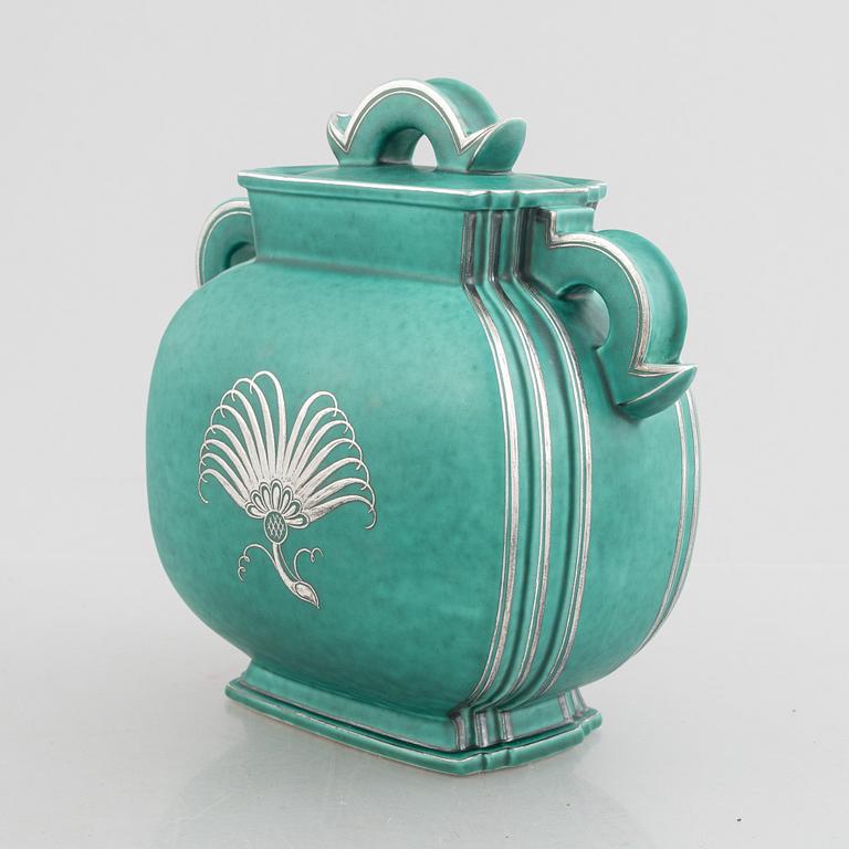 Wilhelm Kåge, an 'Argenta' stoneware vase, Gustavsberg.