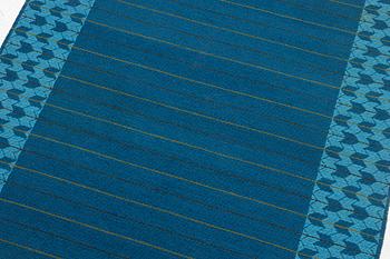 Ingrid Dessau, a double woven rug, signed ID, c. 195 x 128 cm.