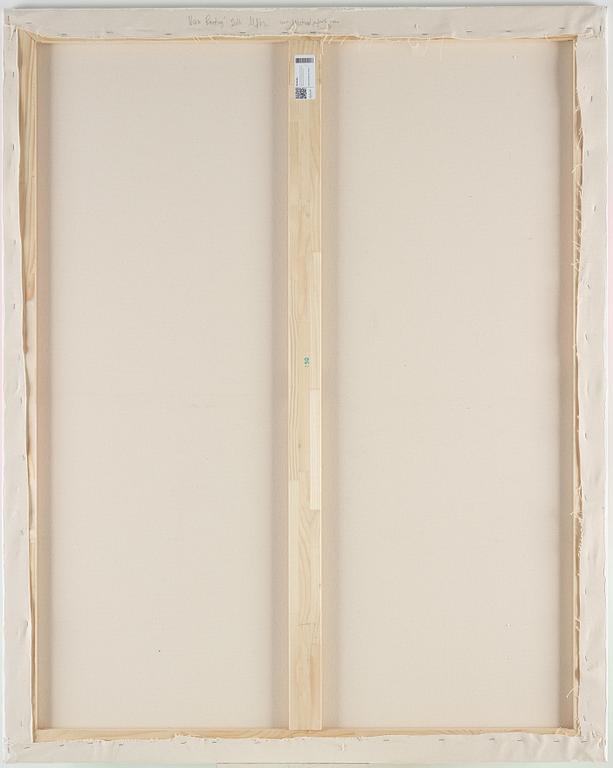 MICHAEL PYBUS, signed and dated 2016 on verso. Acrylic and  pigmented ink on canvas.