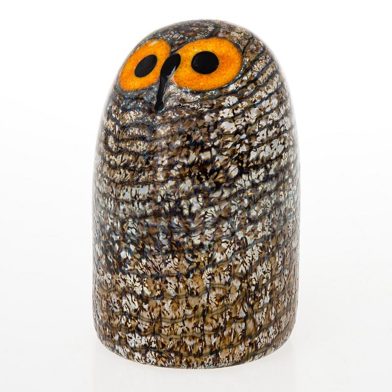 An Oiva Toikka glass owl. Ittalia, Finland.