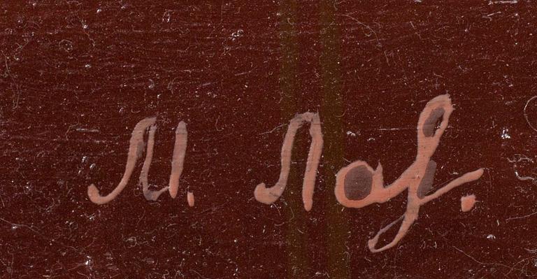 BORIS MIKHAELOVITCH LAVRENKO (RYSSLAND), olja på duk, sign.