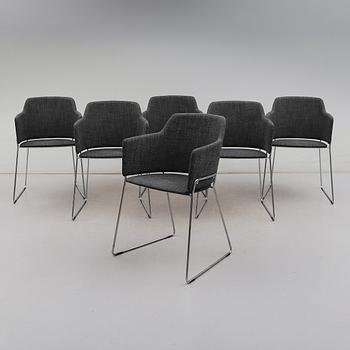 KARMSTOLAR, 6 st, "Skift Plus", Lars Hofsjö, Rumbler, 2000-tal.