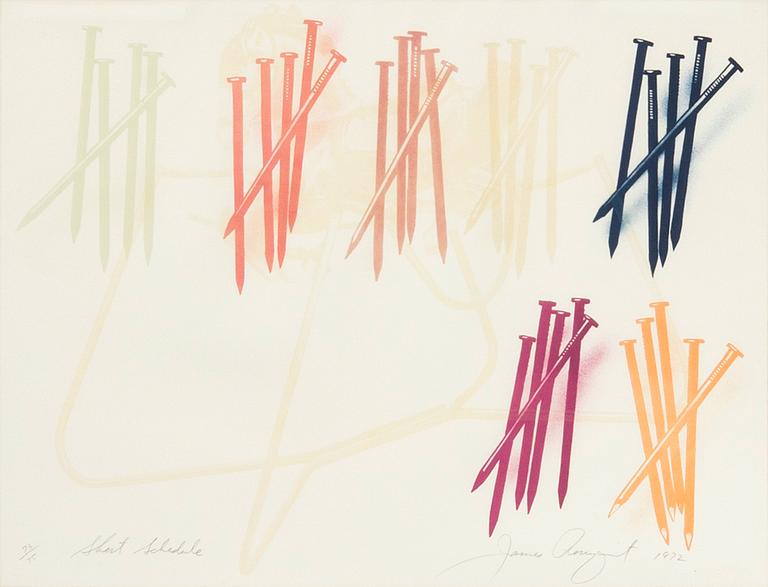 James Rosenquist, Short Schedule.