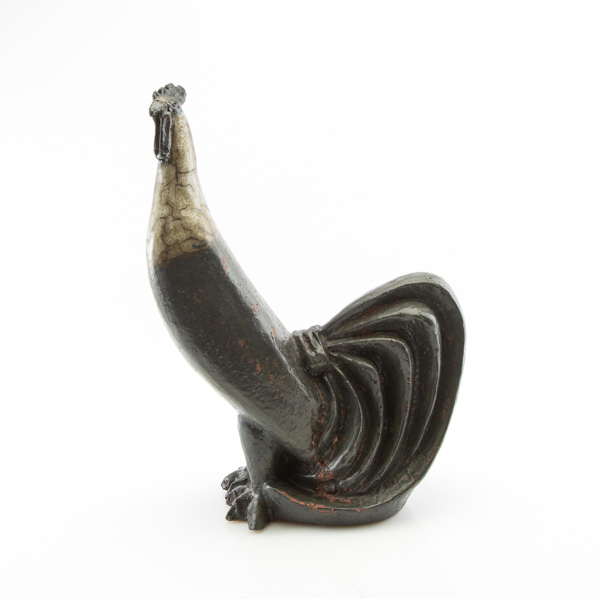 Åke Holm, skulptur föreställande Tupp.