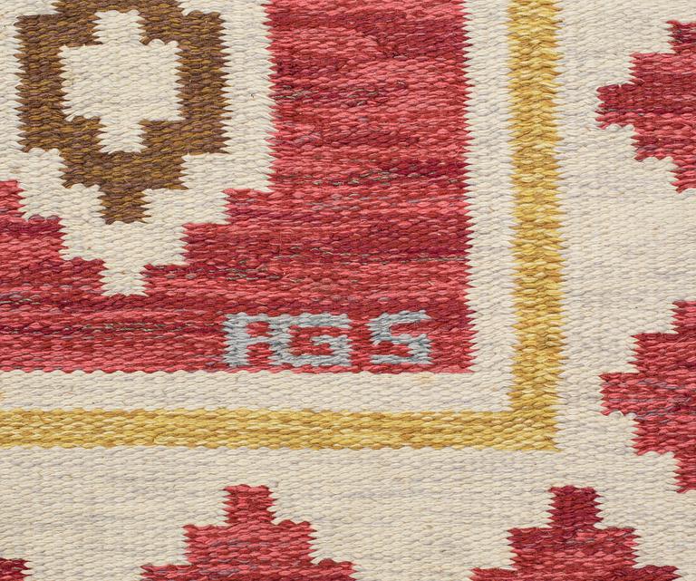 MATTA, rölakan, signerad AGS (Anna-Greta Sjöquist), ca 252 x 188 cm.