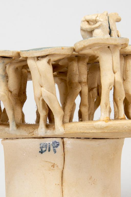 BRITT-INGRID "BIP" PERSSON sculpture, signed, 1960's.