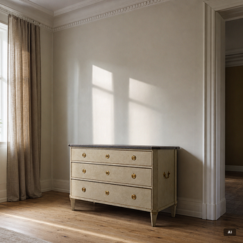 Chest of drawers, Gustavian style, 19th century.