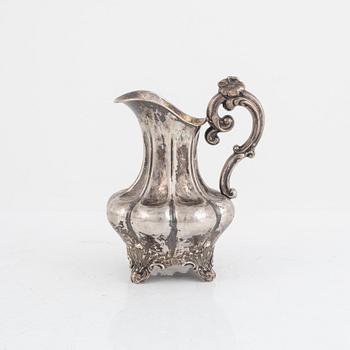 Gustaf Möllenborg, a silver milk jug, Stockholm, 1846.