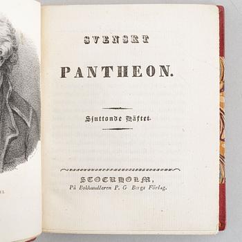 An attractively bound set, with 80 portrait plates, 5 vols.