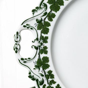 An 187-piece 'Weinlaub' porcelain dinner and coffee service, Meissen, Germany.