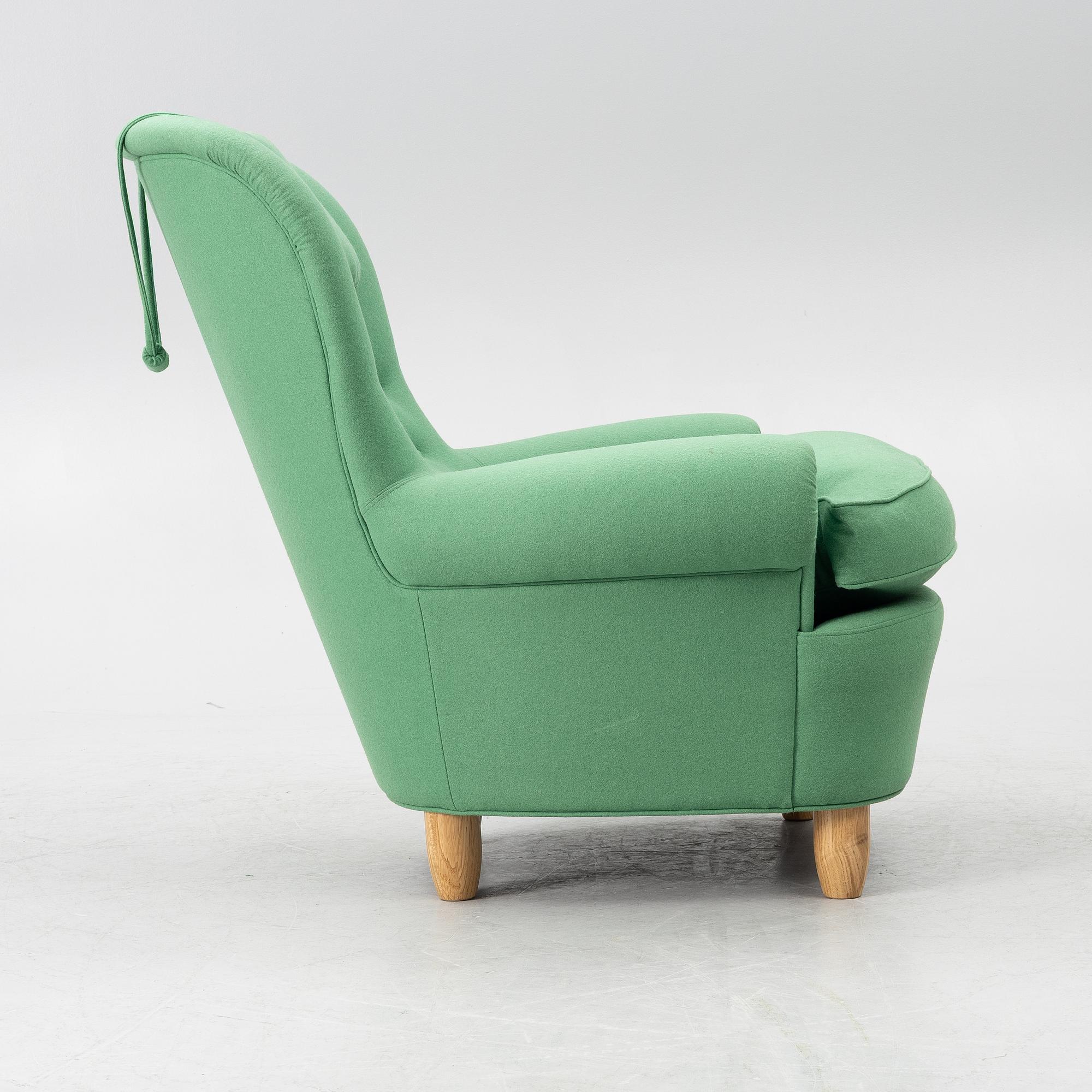 Carl Malmsten, Armchair, "The Giant Toad", OH Sjögren, Tranås 2025.