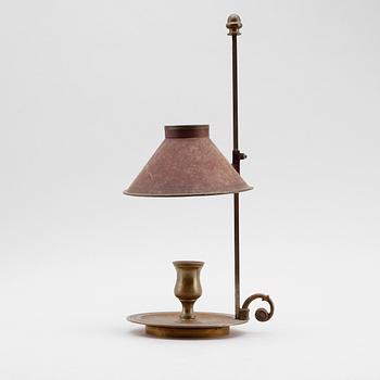 LJUSSTAKE, brons, 1800-talets första hälft.