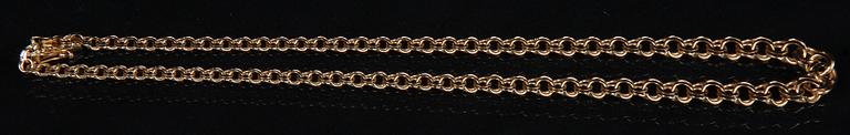 HALSBAND, guld 18k, 22 g.