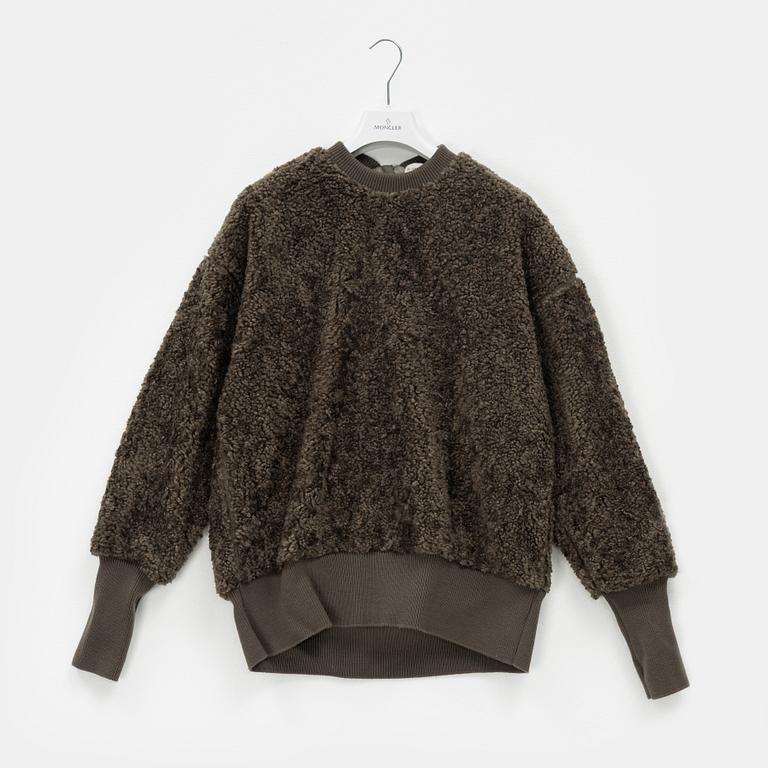 Moncler, tröja, "Teddy fleece woman", storlek M.
