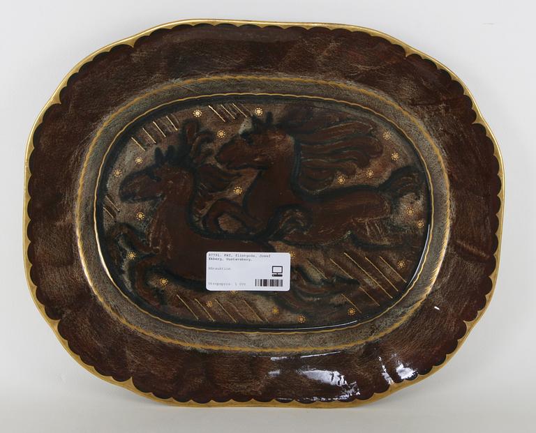 FAT, flintgods, Josef Ekberg, Gustavsberg.