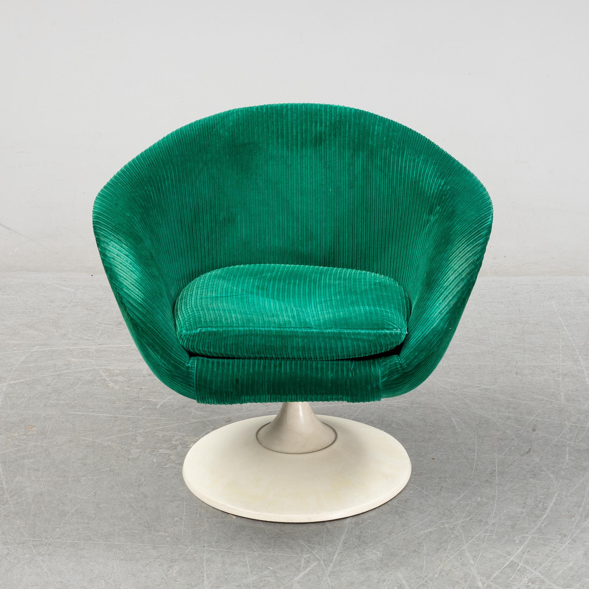 Robert Tillberg & C-E Klote, an easy chair, Overman AB, Tranås. Second half of the 1960s.