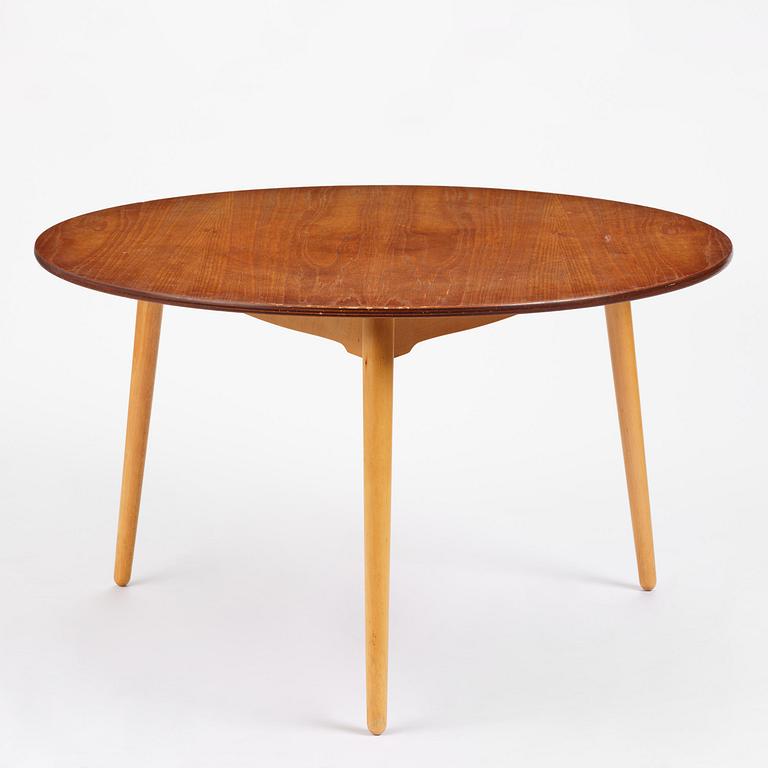 Hans J. Wegner, matgrupp, sju delar, "Hjerte-set", Fritz Hansen, Danmark, 1965.