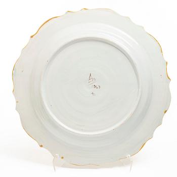 Allan Ebeling, a dish, Bo Fajans, 1921-28.