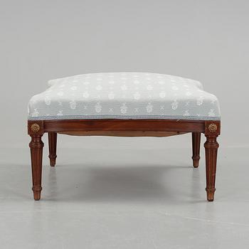 TABURETT, gustaviansk stil, 1900-talets mitt.