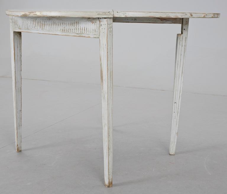 FÄLLBORD, gustavianskt provinsarbete, 1700/1800-tal.