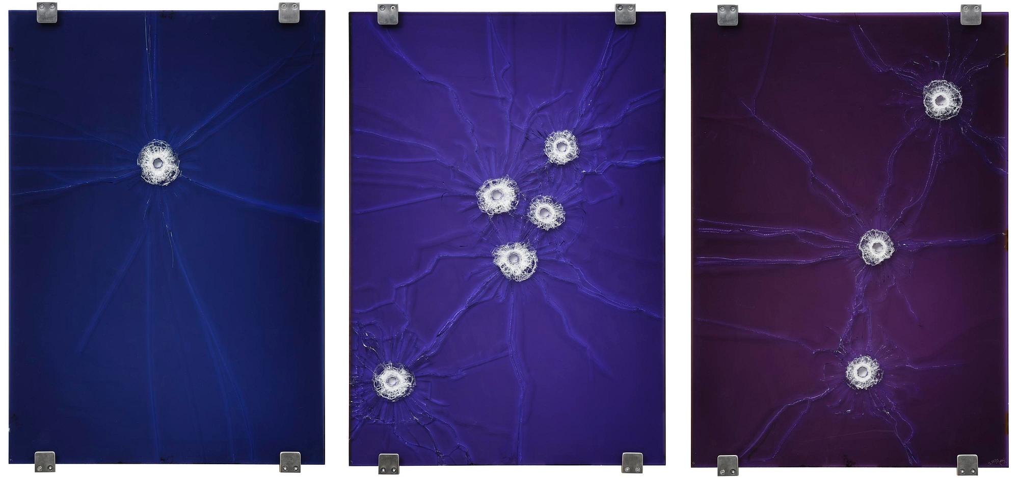 Ulf Rollof, "RGB Navy Blue, Lavender, Dark Purple".