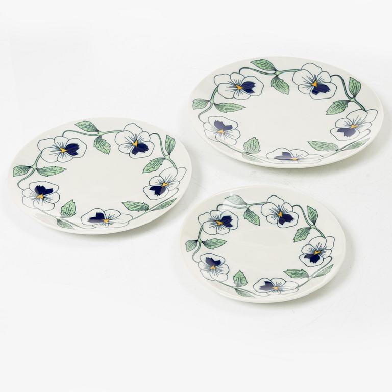 Sylvia Leuchovius, dinner service, 53 pieces, "Sylvia", 250th Anniversary service, Rörstrand.