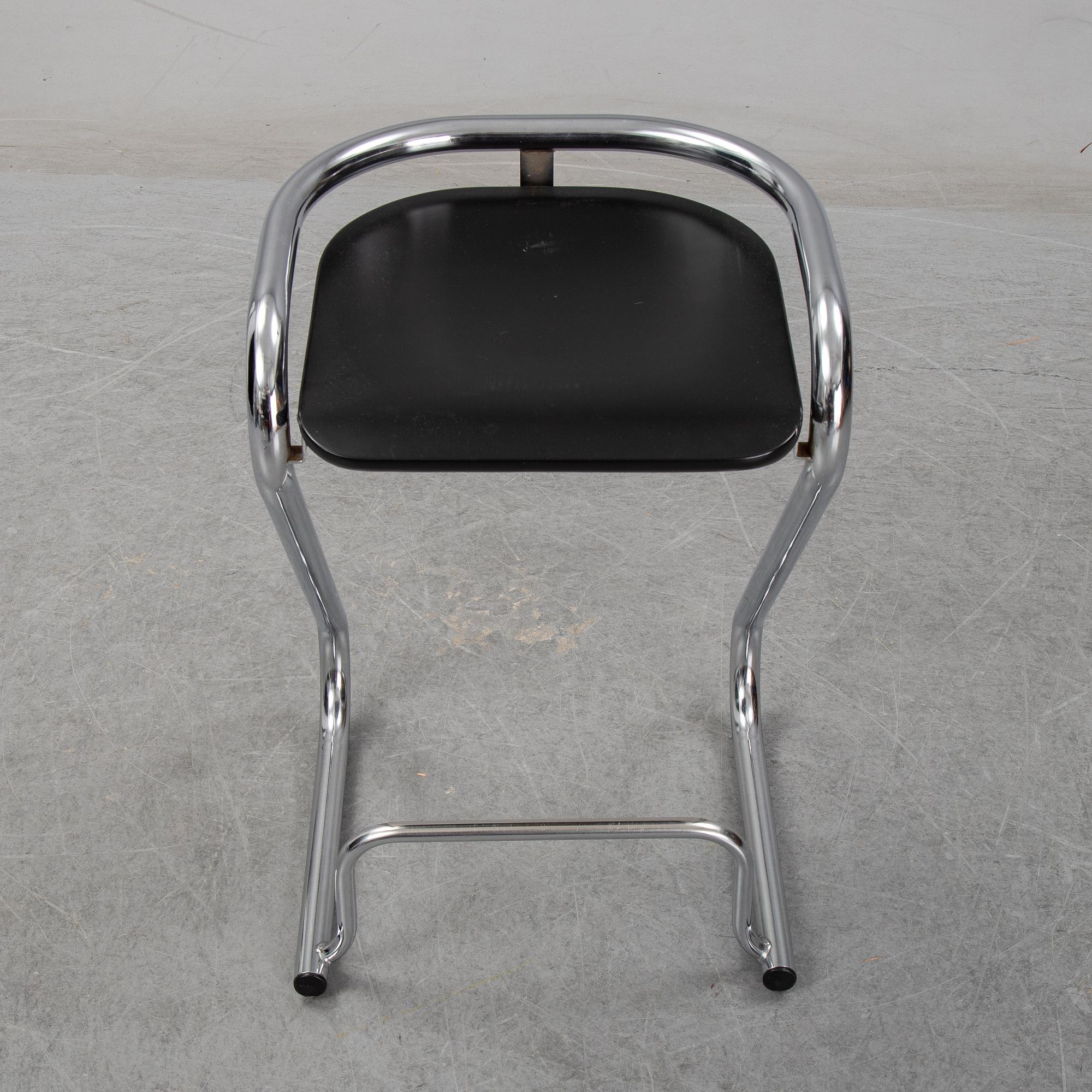 BARSTOLAR, 6 st, "S70-3", Börge Lindau och Bo Lindekrantz, Lammhults.