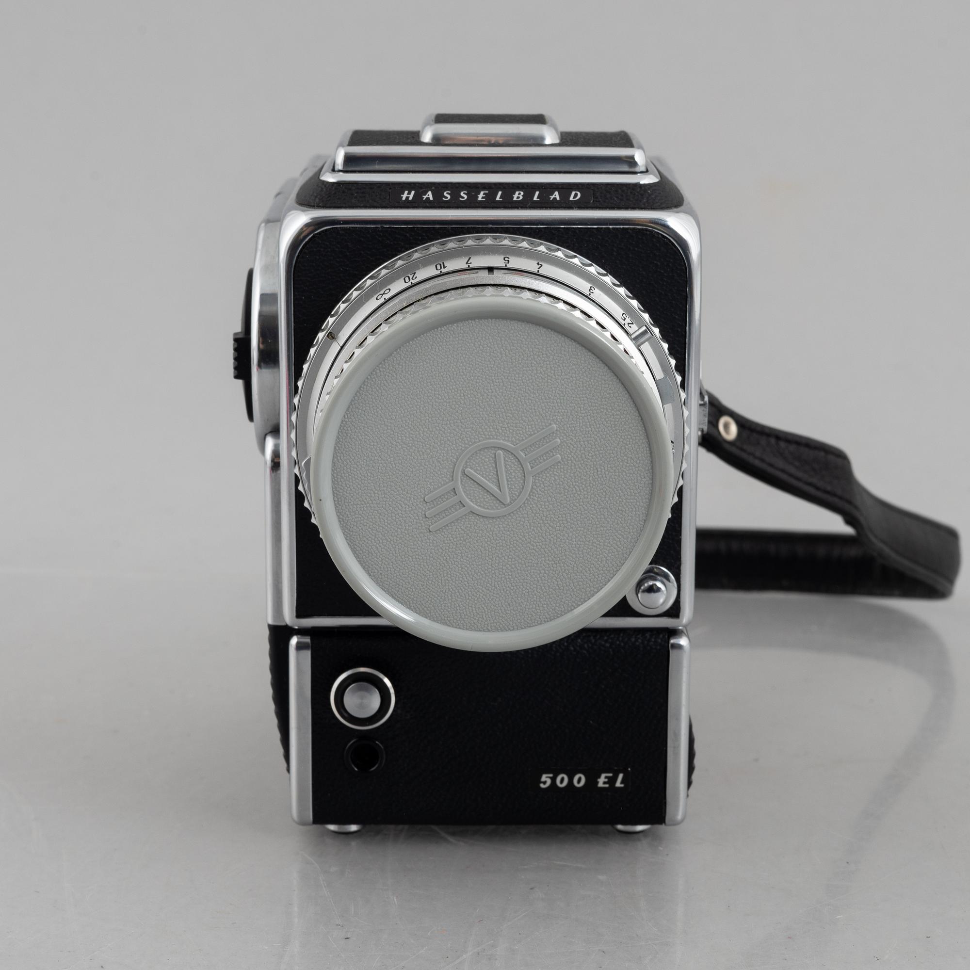 A Hasselblad 500EL camera from Viktor Hasselblad AB, Sweden, 1970's.