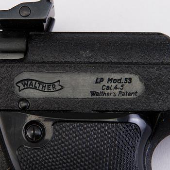 A Walther LP53 air gun, Germany. In production 1953-1976.