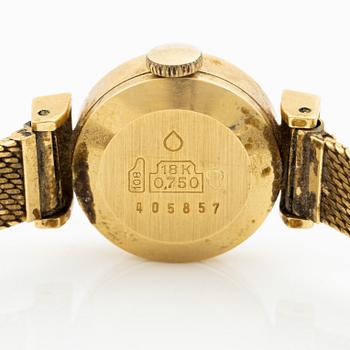 Belinda, wristwatch, 16.5 mm, 18K gold.