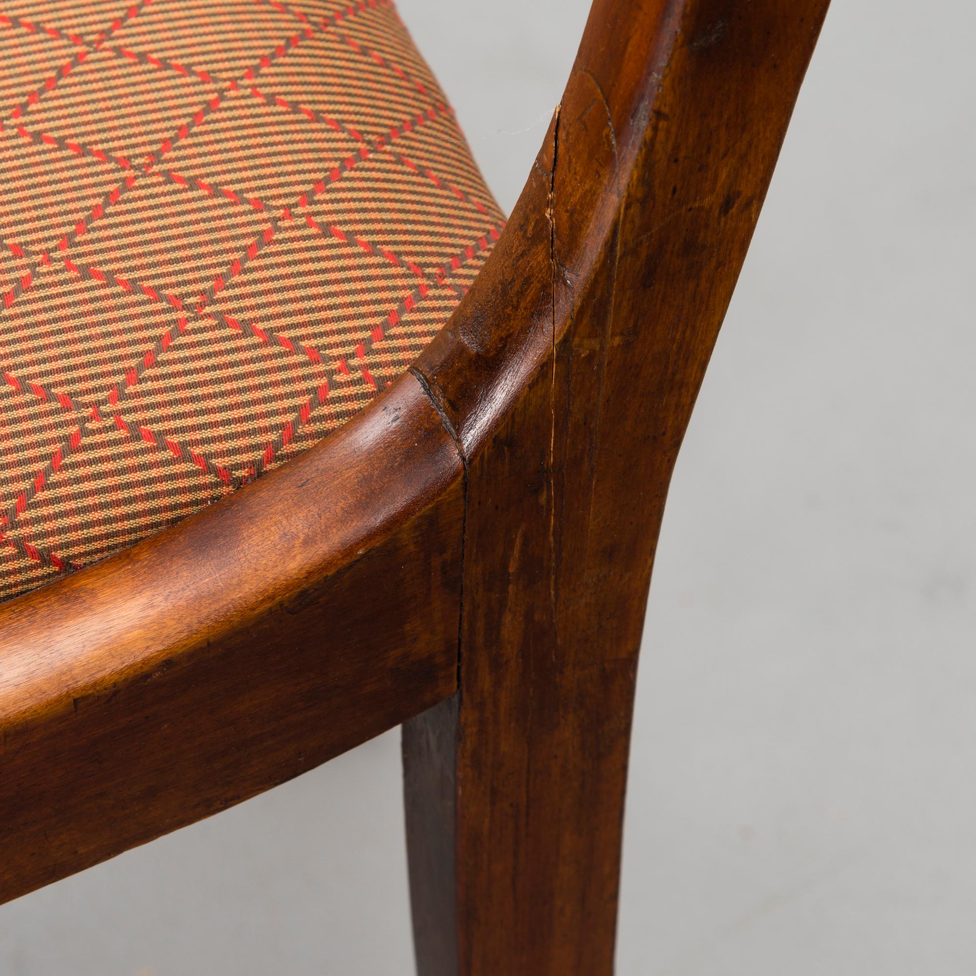 Ten similar Finnish mid-19th Century chairs.