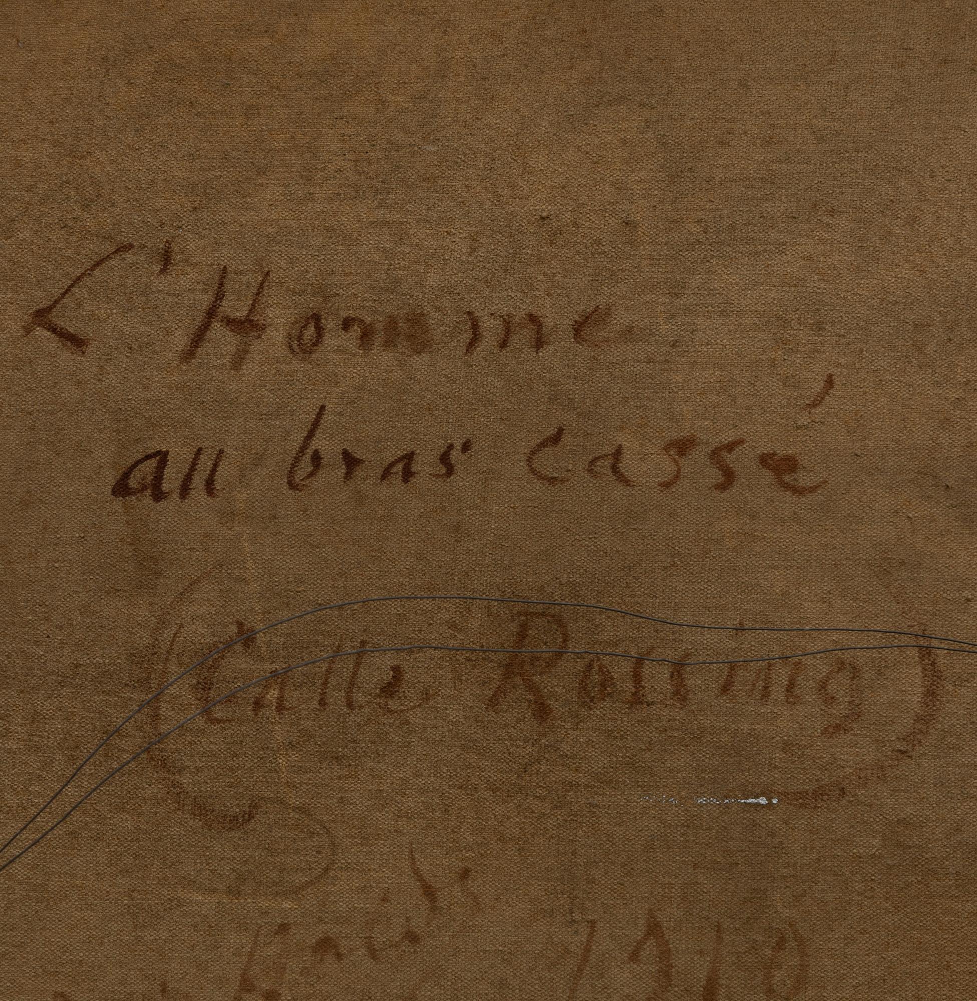 Edward Hald, "L`Homme au bras cassé". (Calle Rossing).