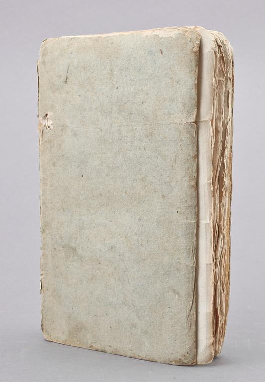 BOK, "Utkast til en svensk flora, eller afhandling om" Samuel Liljeblad, Upsala, 1792.