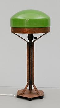 BORDSLAMPA, sk Strindbergslampa, 1900-talets första hälft.