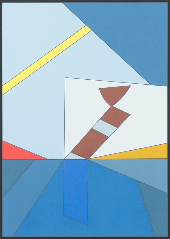 Göran Augustson, silkscreen, signed and dated -93, numbered 82/120.