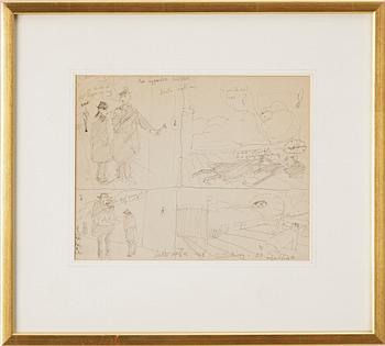 Axel Fridell, "Min liggandes historia".