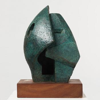 Kathe Lipin, sculpture, bronze, signed K Lipin.