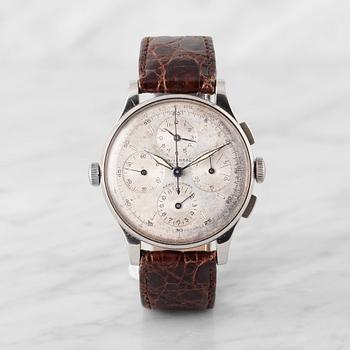 78. UNIVERSAL, Genève, Aero-Compax, kronograf, armbandsur, 37,3 mm,