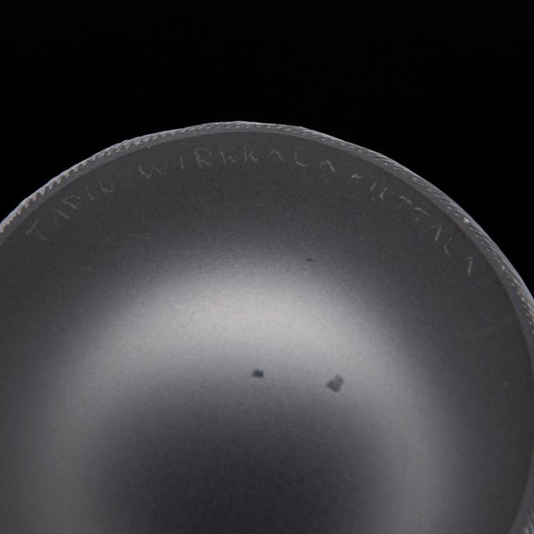 SKÅL, glas, signerad Tapio Wirkkala Iittala.
