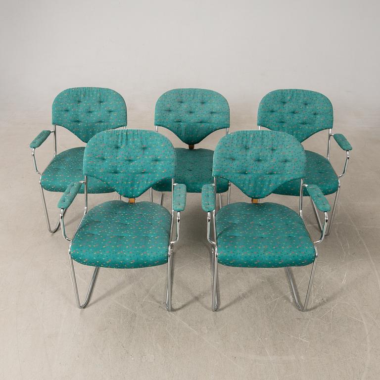 Sam Larsson, karmstolar 5 st "Sam" för DUX sent 1900-tal.