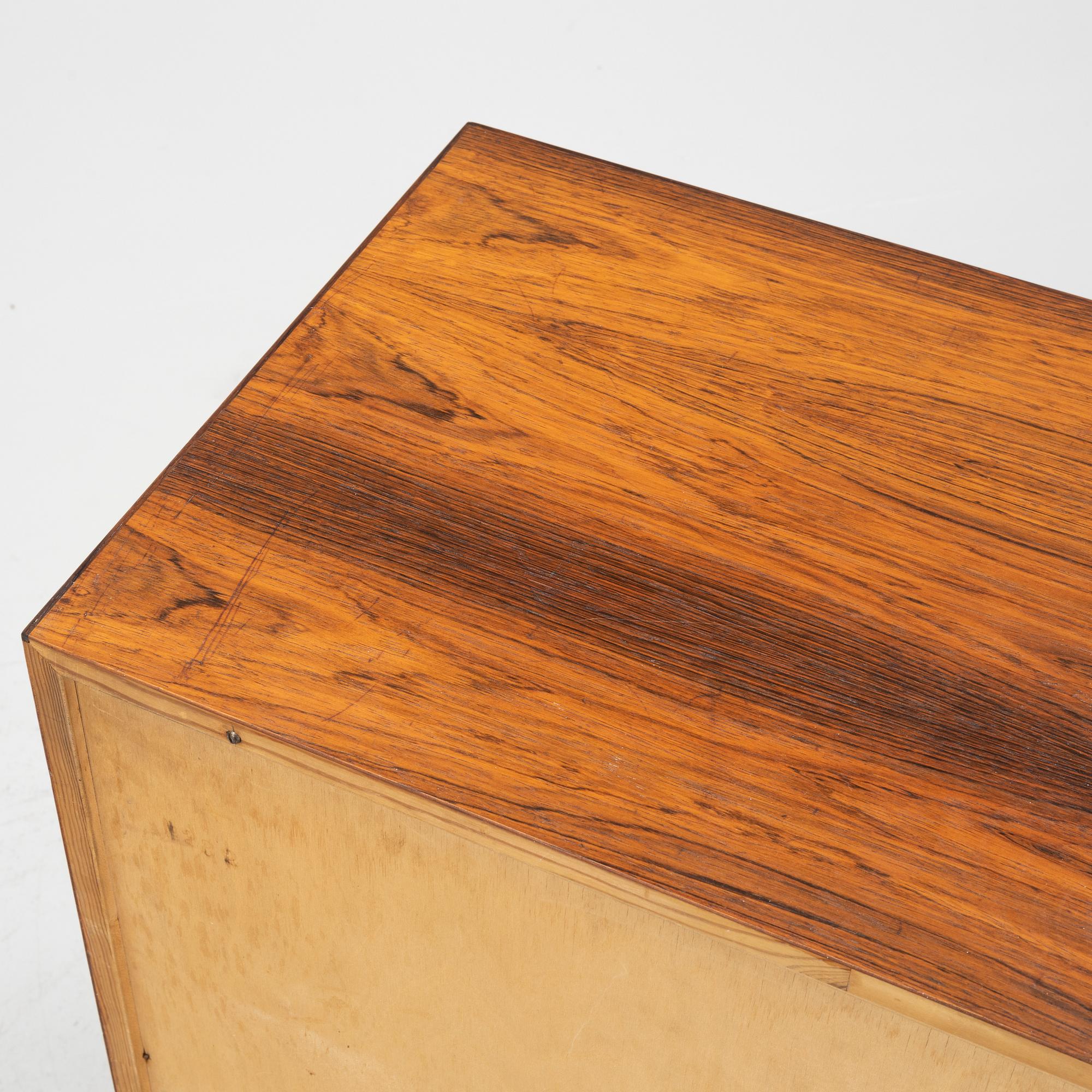 Børge Mogensen, a rosewood veneered model 232 sideboard, FDB Møbler, Denmark, 1960's.