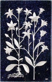 PARTI KERAMIK OCH EMALJ, 4 delar, Gustavsberg.