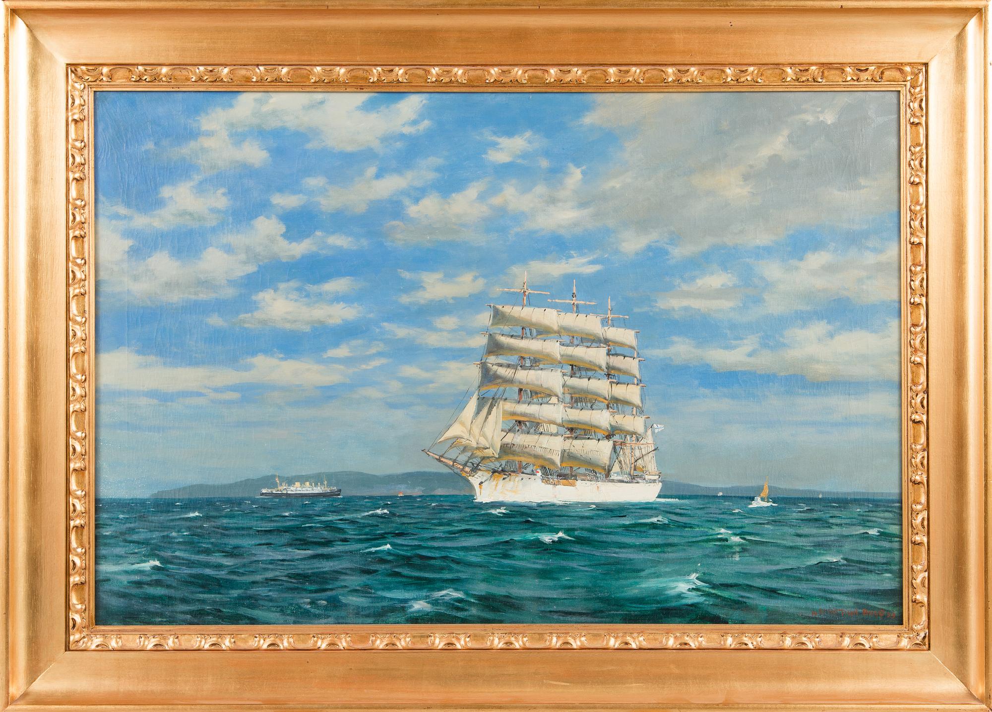 Christian Bogö, Sea landscape.