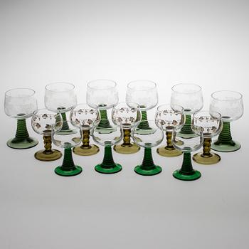 REMMARE, glas, tot. 15 st, 1900-talets slut.