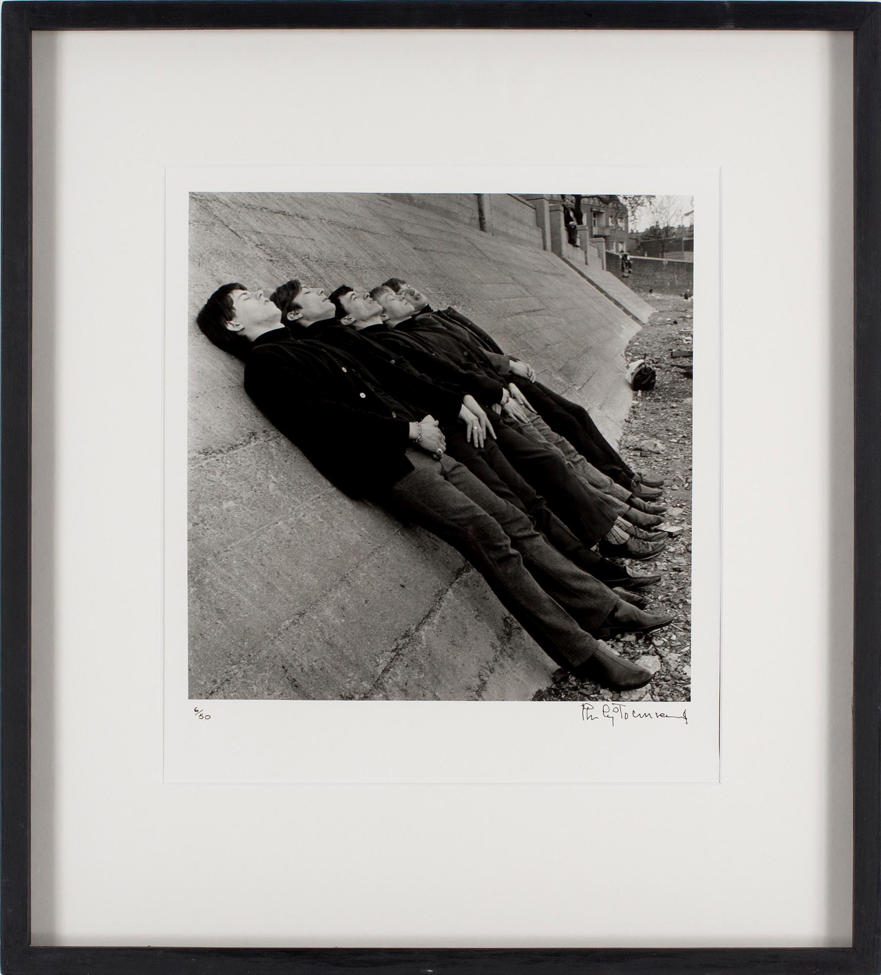 PHILIP TOWNSEND, gelatin silver print "Rolling Stones, London, 1964", signed Philip Townsend and numbered 6/50.