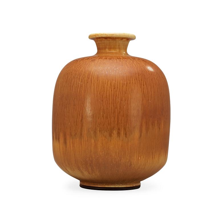 A Berndt Friberg stoneware vase, Gustavsberg Studio 1977.