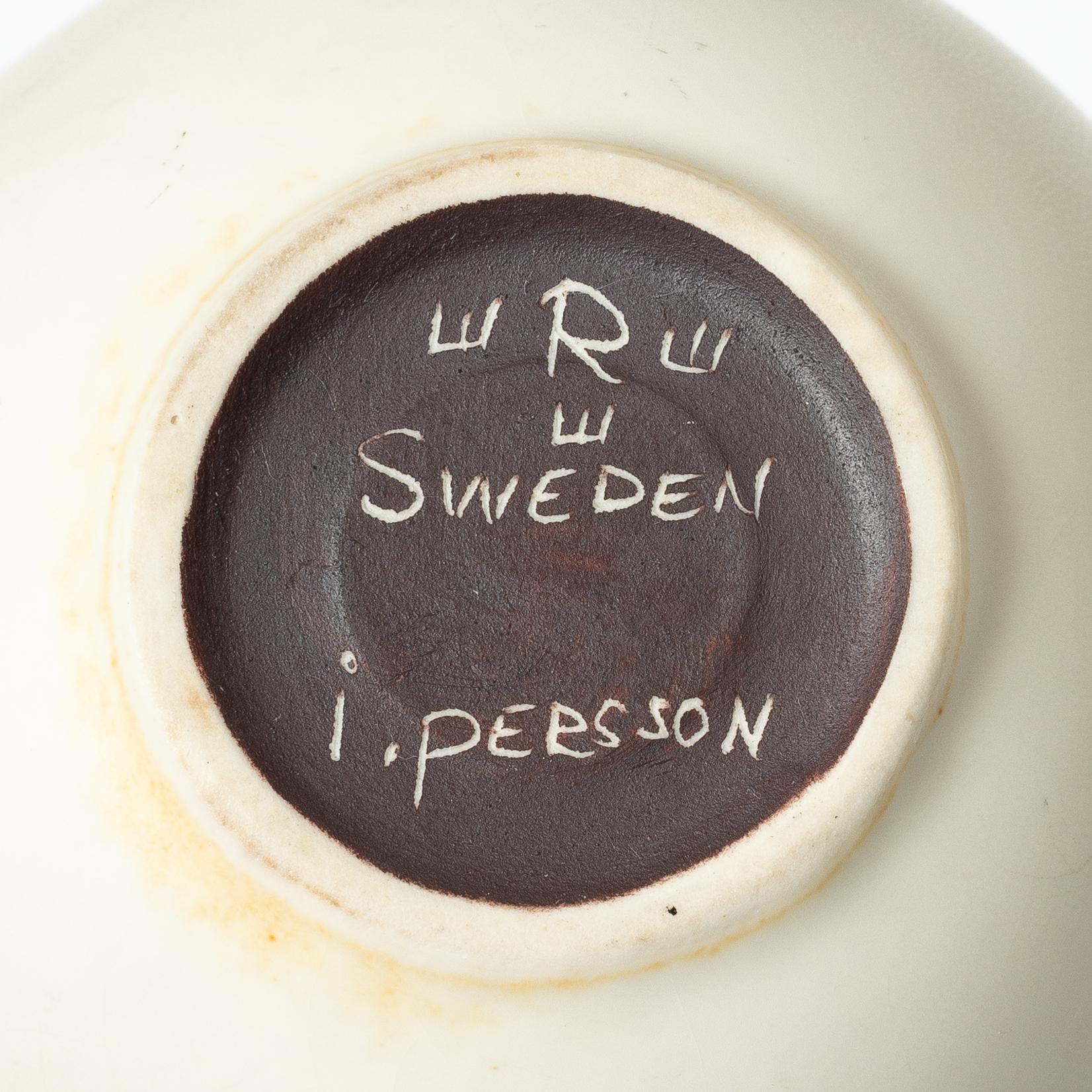 Carl-Harry Stålhane, vas, stengods och Inger Persson, vas, stengods, Rörstrand.