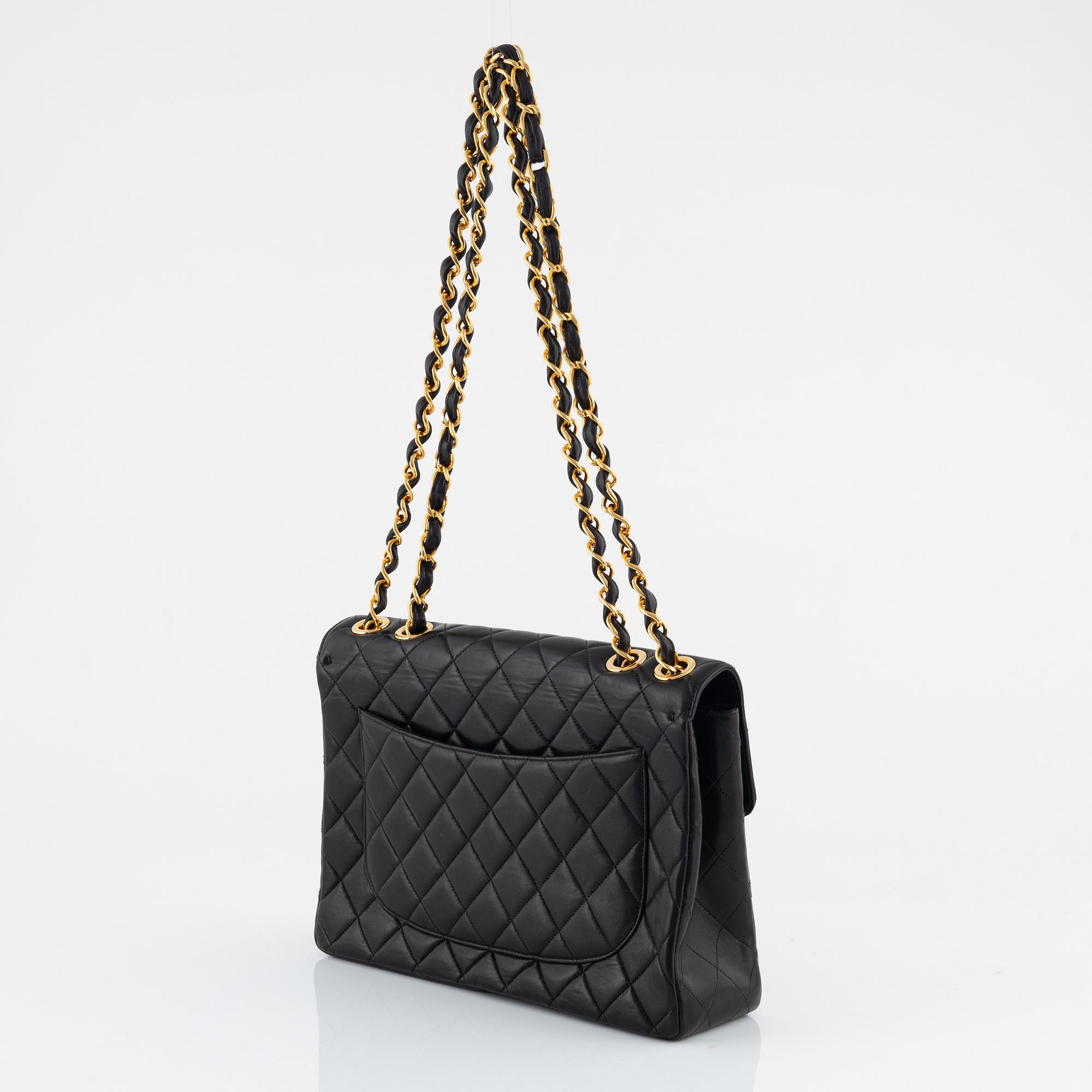 Chanel, väska, "Jumbo Classic Flap Bag", vintage.